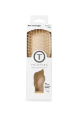 Teleties Mini Detangler Brush For Medium Hair-Tan