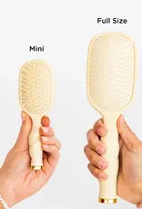 Teleties Mini Detangler Brush For Medium Hair-Tan