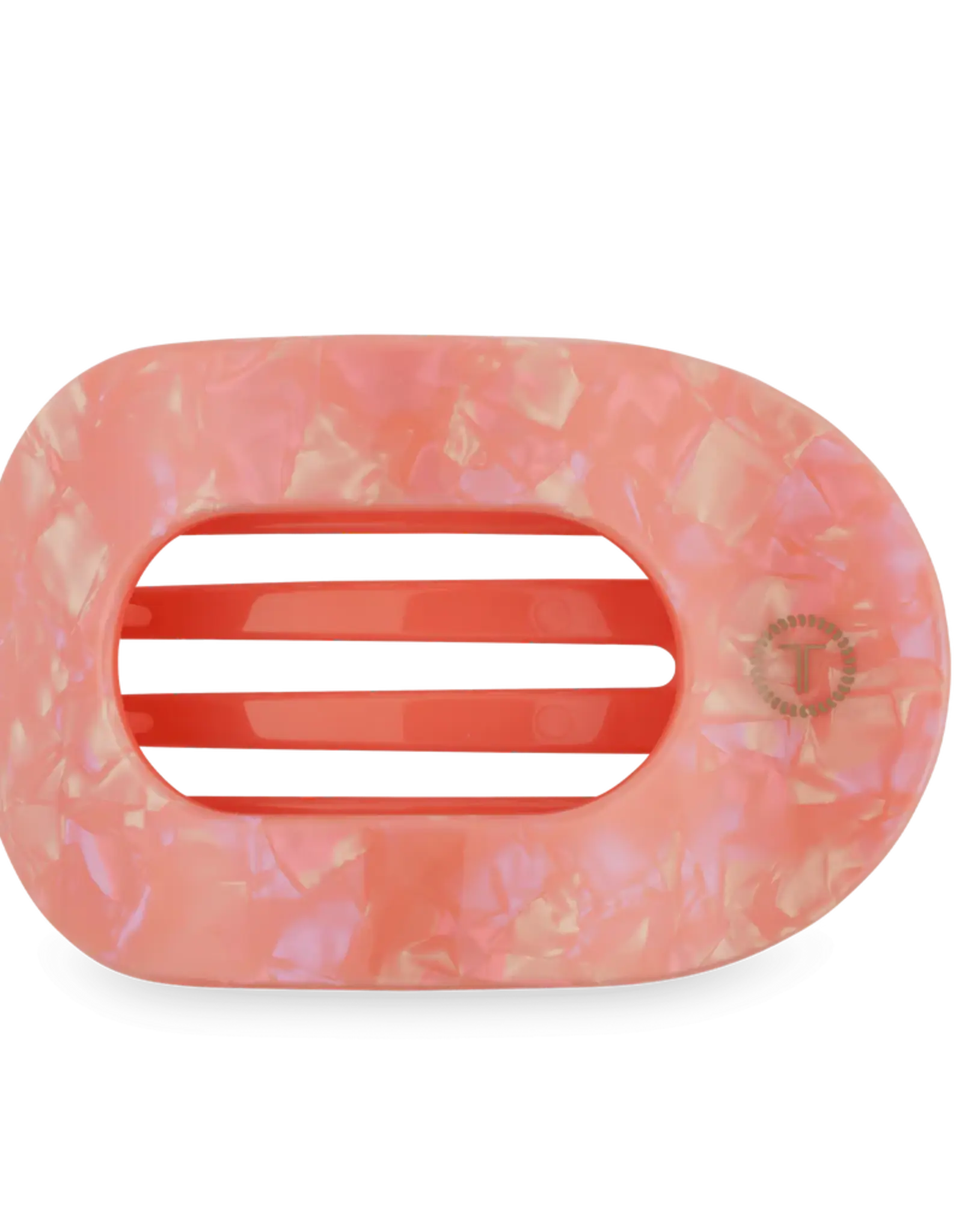 Teleties Flat Round Clip Dreamsicle LG