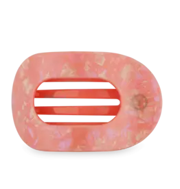 Teleties Flat Round Clip Dreamsicle LG