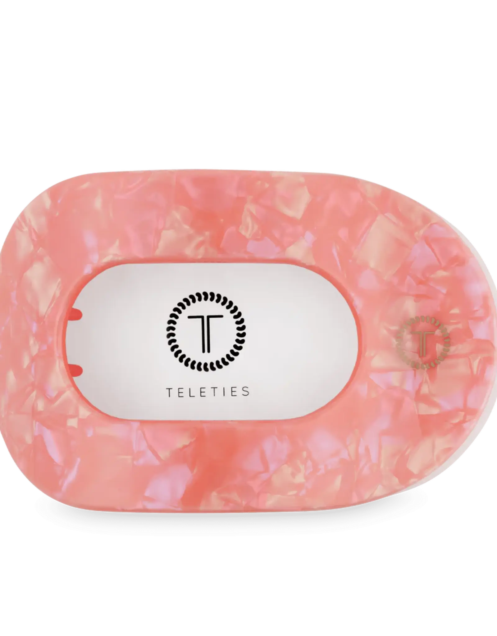 Teleties Flat Round Clip Dreamsicle LG