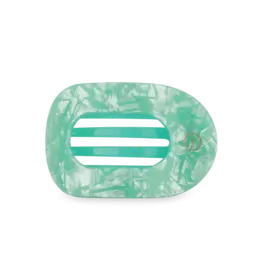 Teleties Flat Round Clip Spring Splash MD