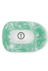 Teleties Flat Round Clip Spring Splash MD