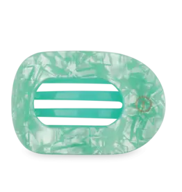Teleties Flat Round Clip Spring Splash LG