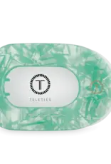 Teleties Flat Round Clip Spring Splash LG