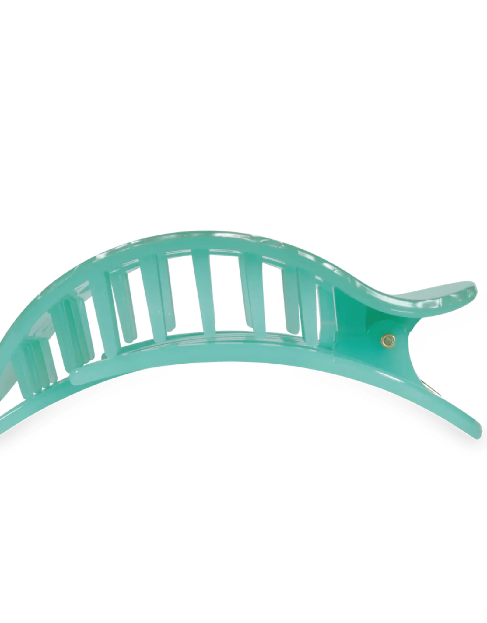 Teleties Flat Round Clip Spring Splash LG