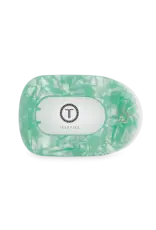 Teleties Flat Round Clip Spring Splash SM