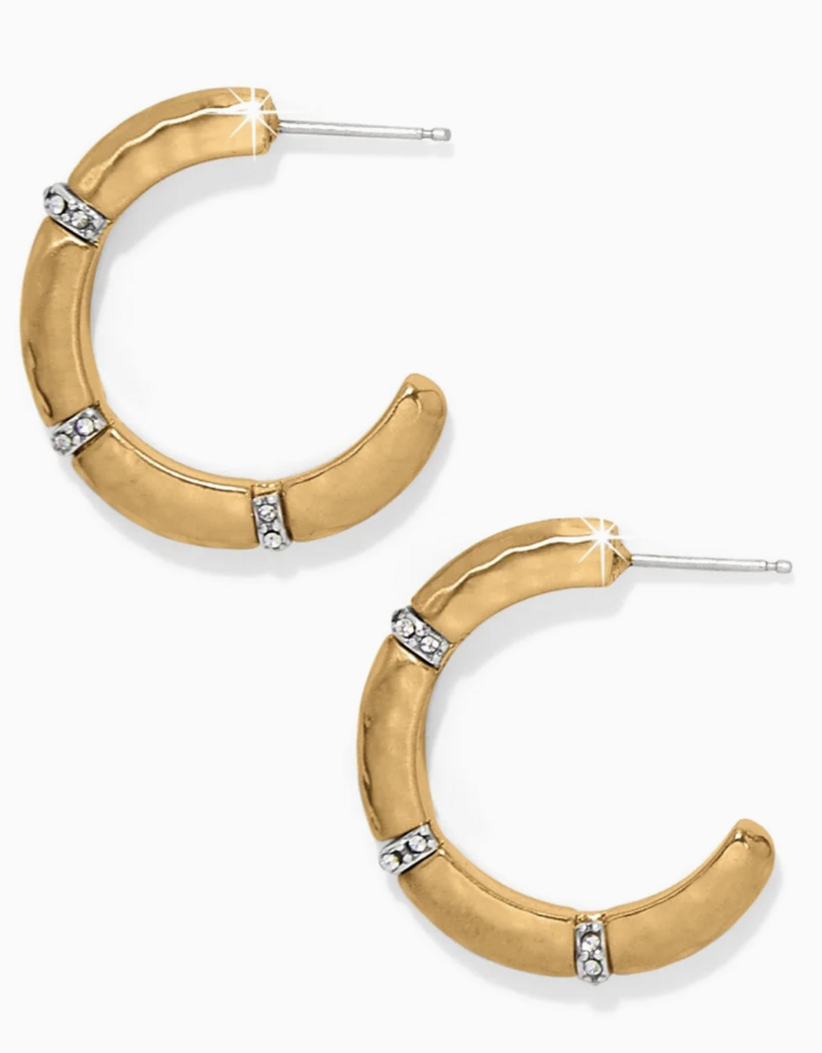 Meridian Geo Open Hoop Earrings