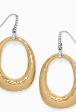 Meridian Geo Open Hoop French Wire Earrings