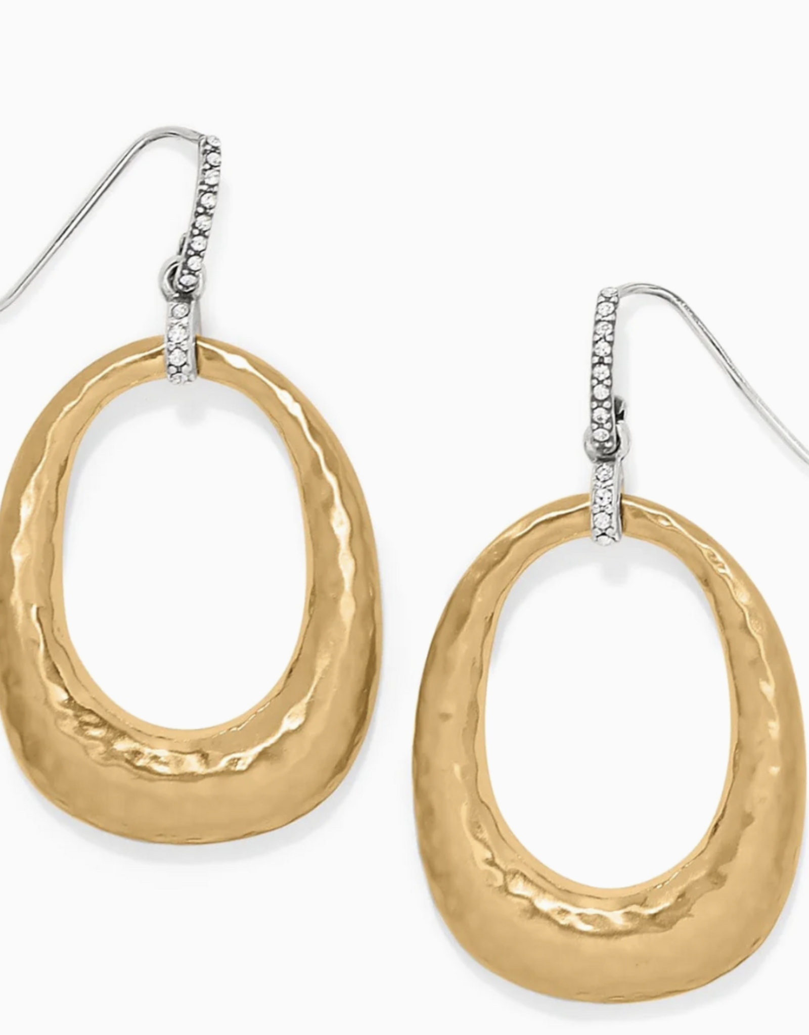 Meridian Geo Open Hoop French Wire Earrings