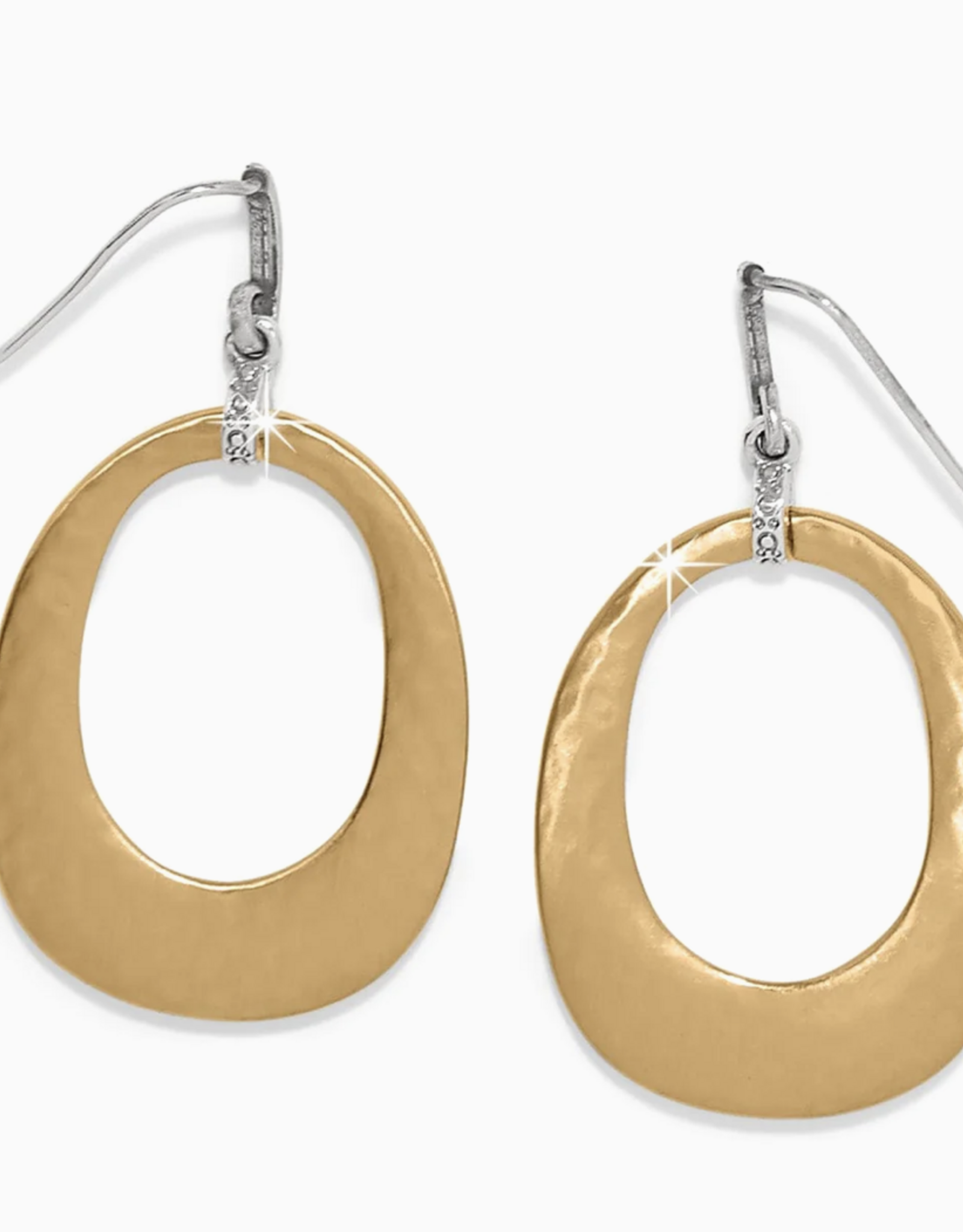 Meridian Geo Open Hoop French Wire Earrings
