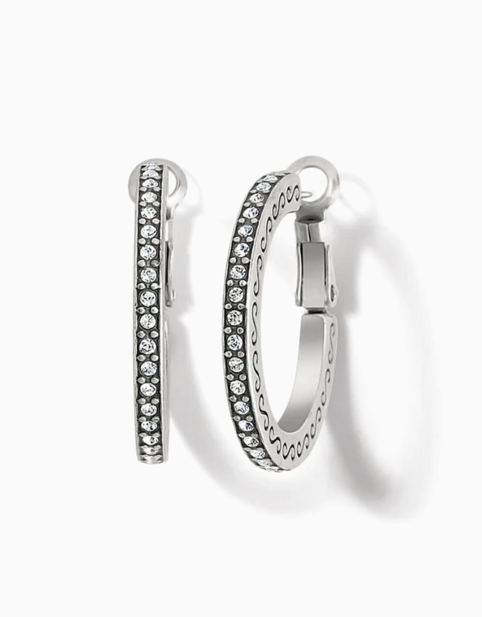 Earrings Meridian Thin Small Hoop Silver
