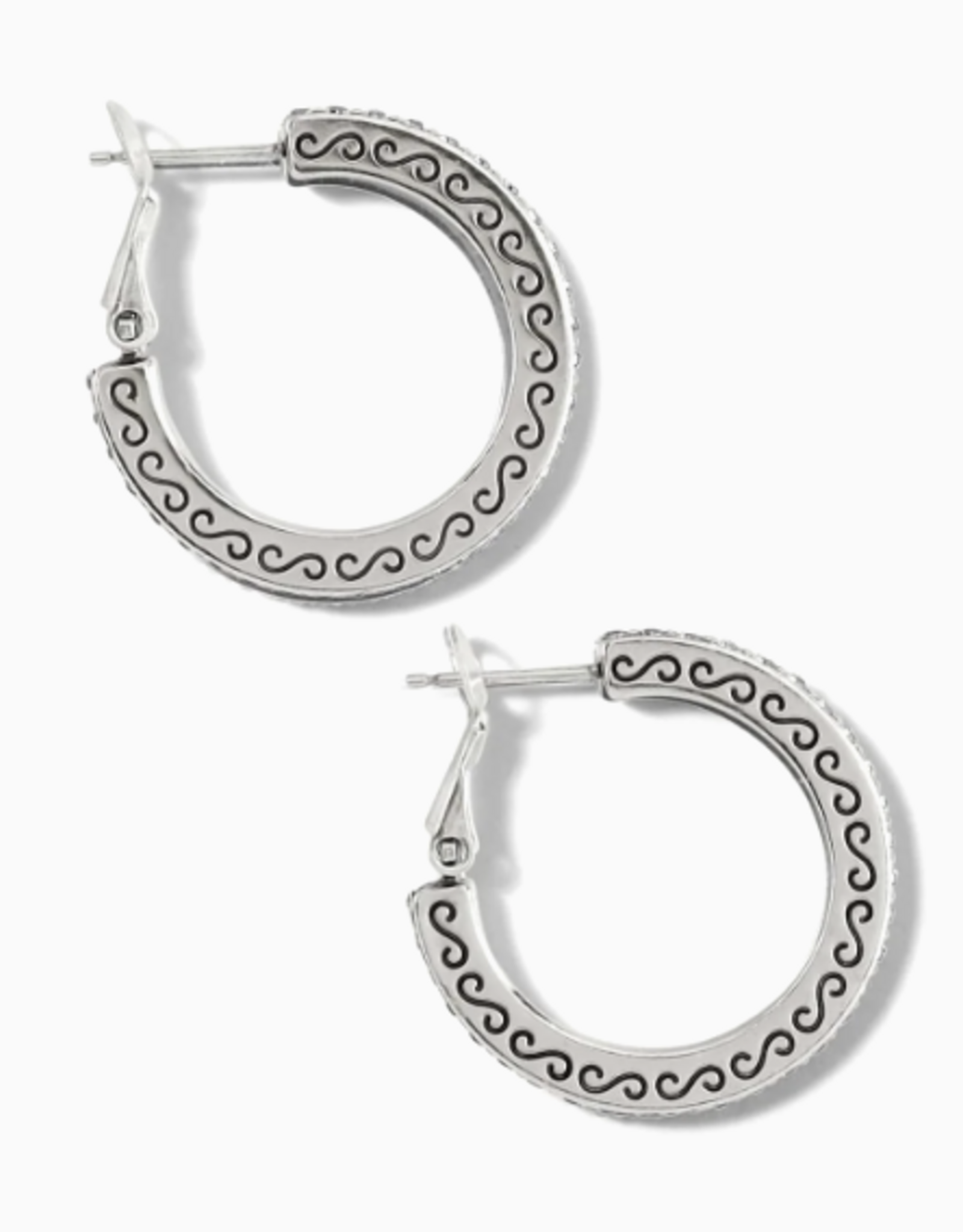 Earrings Meridian Thin Small Hoop Silver