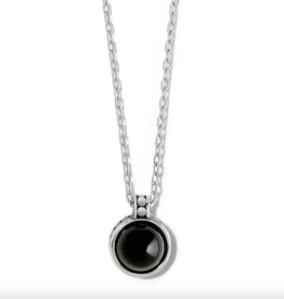 Pebble Dot Onyx Short Necklace