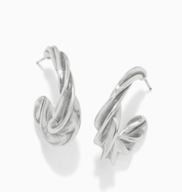 Antica Hoop Earrings Silver