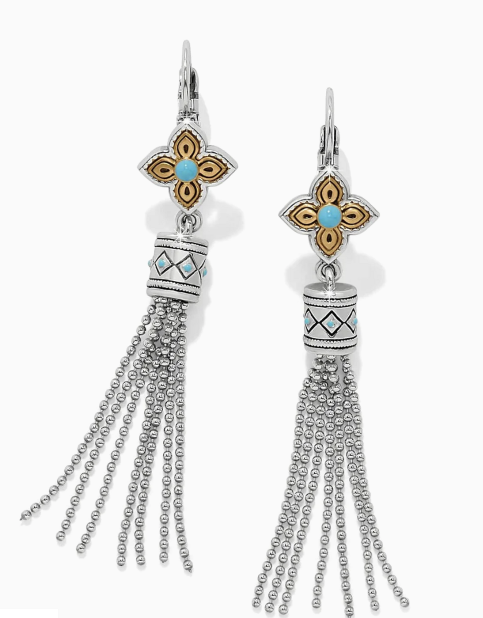 Mosaic Cerrillos Leverback Earrings