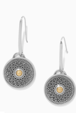 Ferrara Segreta Medallion French Wire Earrings