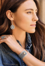 Ferrara Segreta Medallion French Wire Earrings