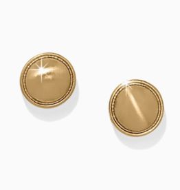 Contempo Nuevo Post Earrings Gold OS