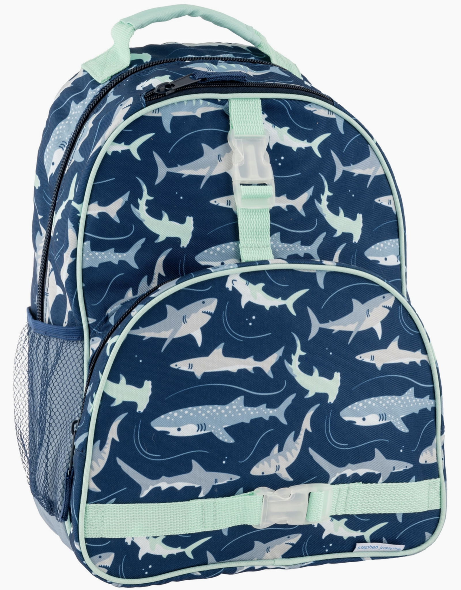 Backpack All Over Navy Shark F24