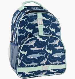 Backpack All Over Navy Shark F24