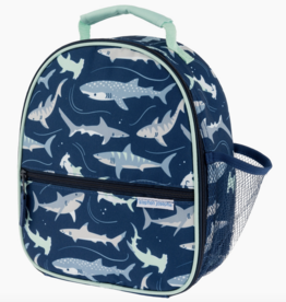 Lunchbox All Over Navy Shark F24