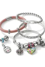 Meridian Mom Stretch Bracelet Silver OS
