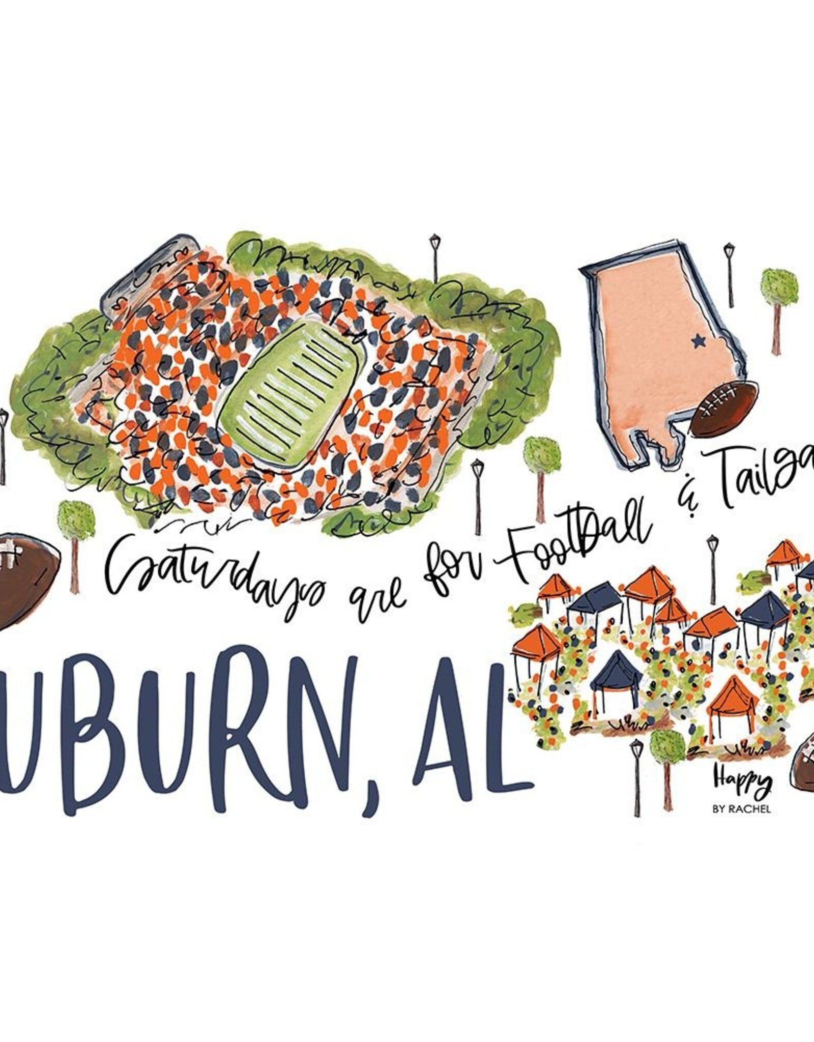 Swig Travel Mug Saturdays In Auburn 22oz