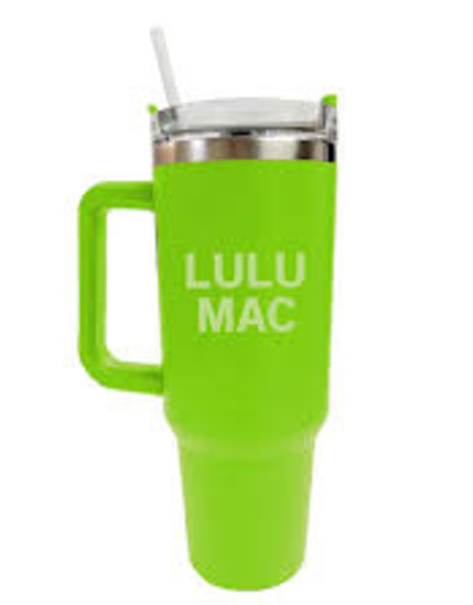 Girlie Girl Originals Lulu Mac Morgan Tumbler Lime w/Lt Green Logo