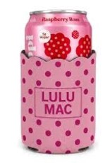 Girlie Girl Originals Lulu Mac Koozie Pink/Hot Pink Dot