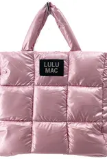 Girlie Girl Originals Lulu Mac LG Puffer Metallic Handbag Rose Gold