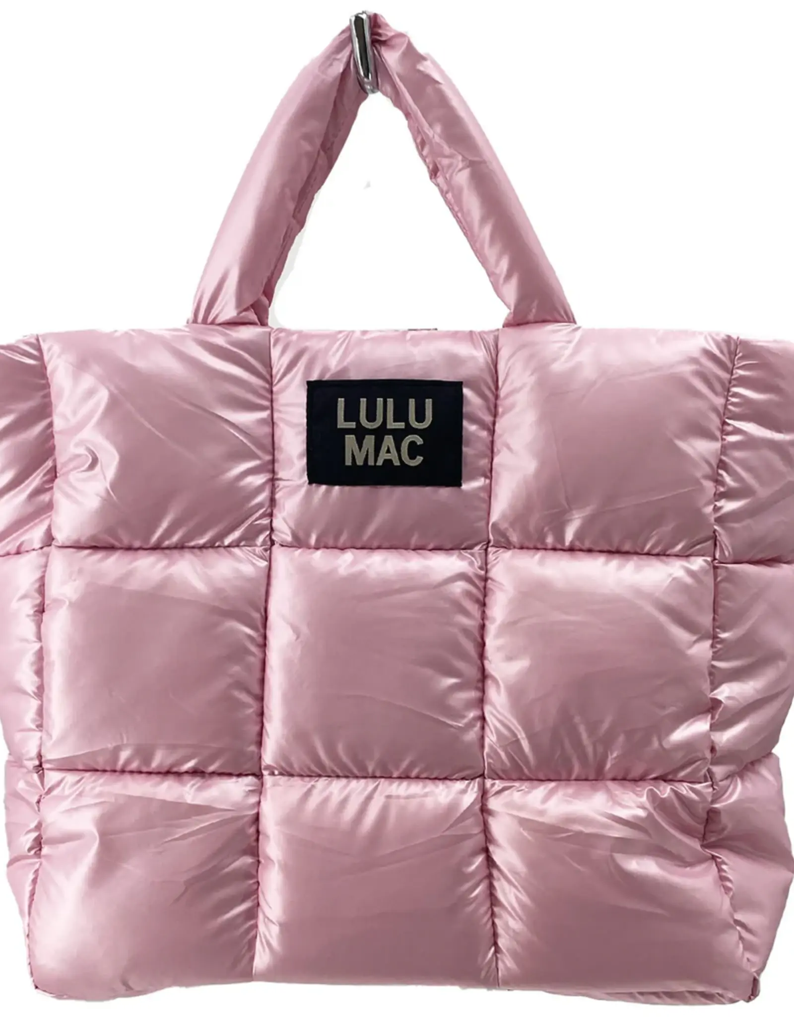 Girlie Girl Originals Lulu Mac LG Puffer Metallic Handbag Rose Gold