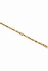 Meridian Solis Station Bracelet Silver