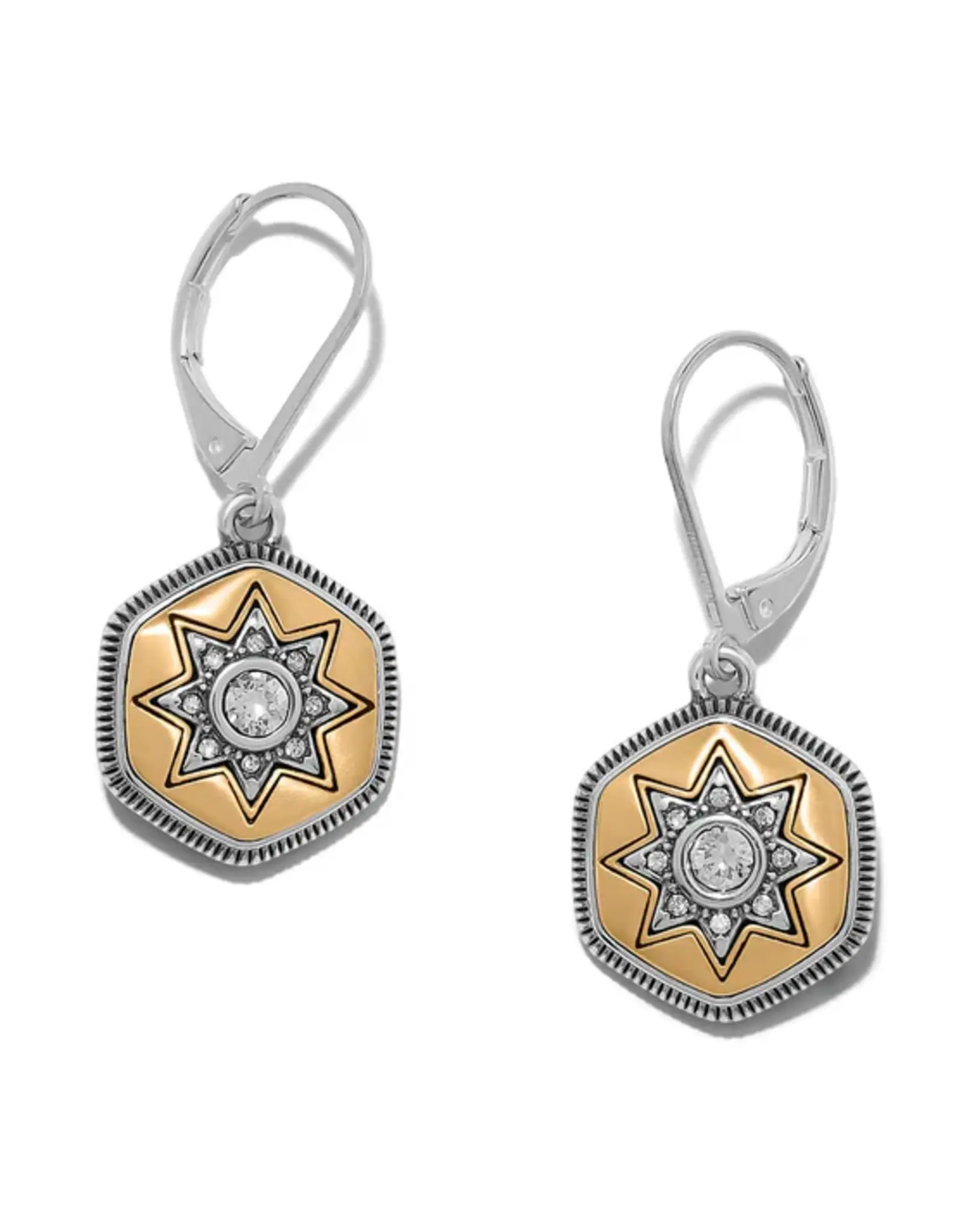 Mosaic Nova Leverback Earrings