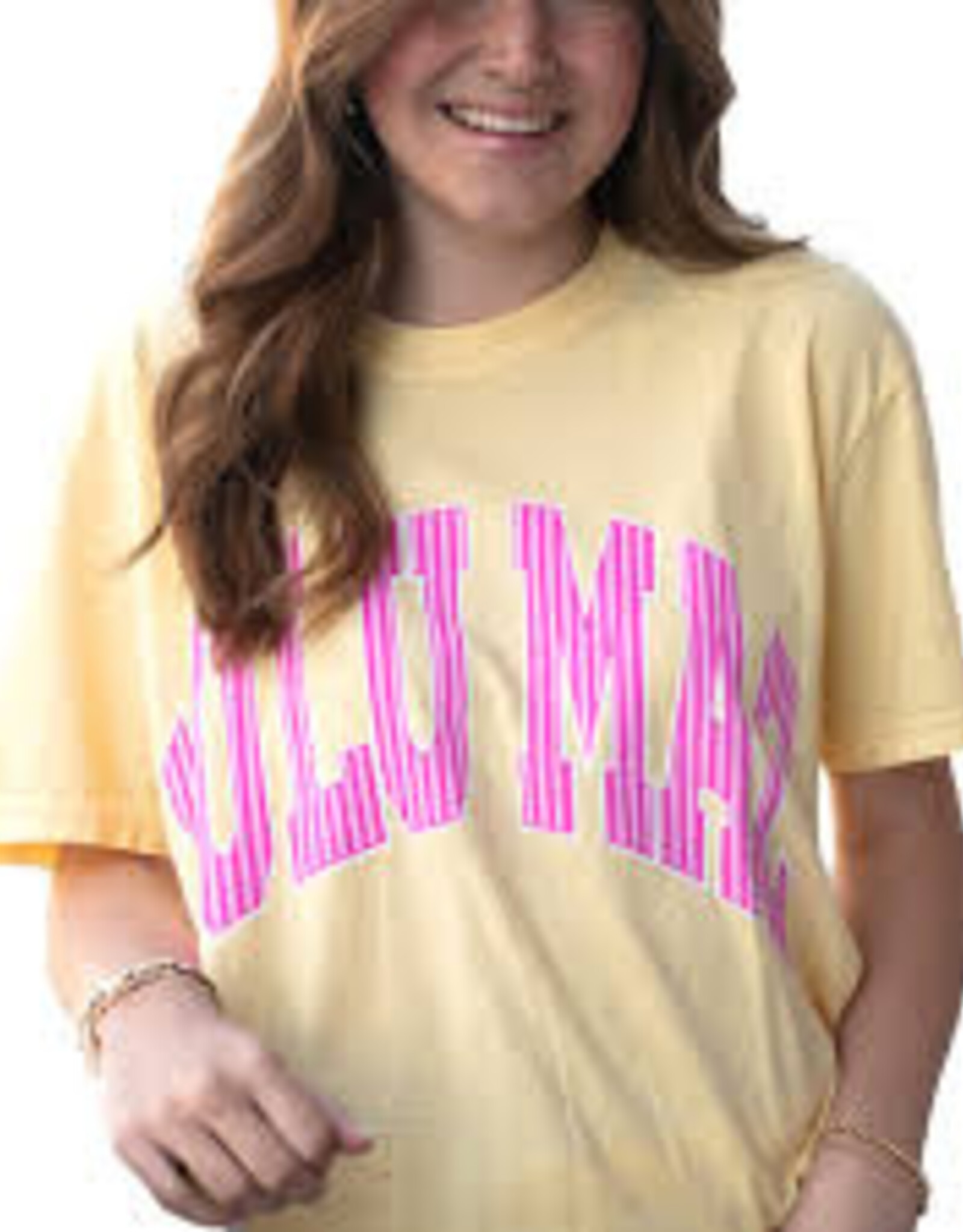 Girlie Girl Originals Lulu Mac Tee Stripes Butter
