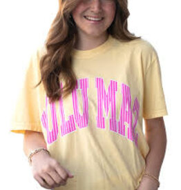 Girlie Girl Originals Lulu Mac Tee Stripes Butter