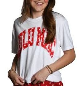 Girlie Girl Originals Lulu Mac Tee Red Star
