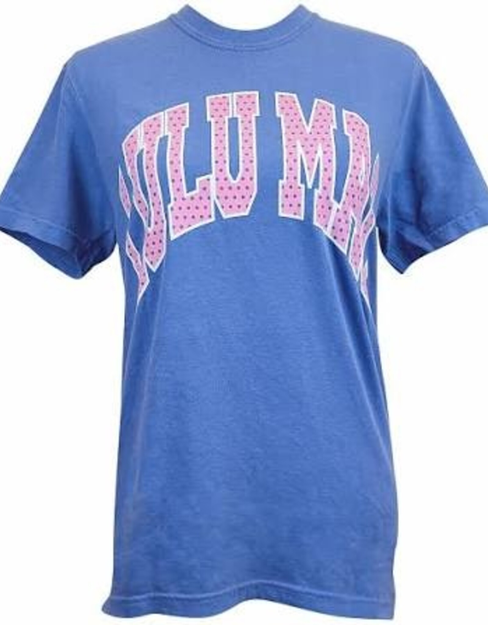 Girlie Girl Originals Lulu Mac Tee Polka Dot Flo Blue