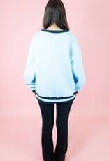 Girlie Girl Originals Lulu Mac Social Society Light Blue/Navy Stitch