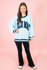 Girlie Girl Originals Lulu Mac Social Society Light Blue/Navy Stitch