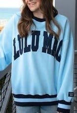 Girlie Girl Originals Lulu Mac Social Society Light Blue/Navy Stitch