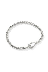 Cheer Stretch Bracelet Silver Mother of Pearl