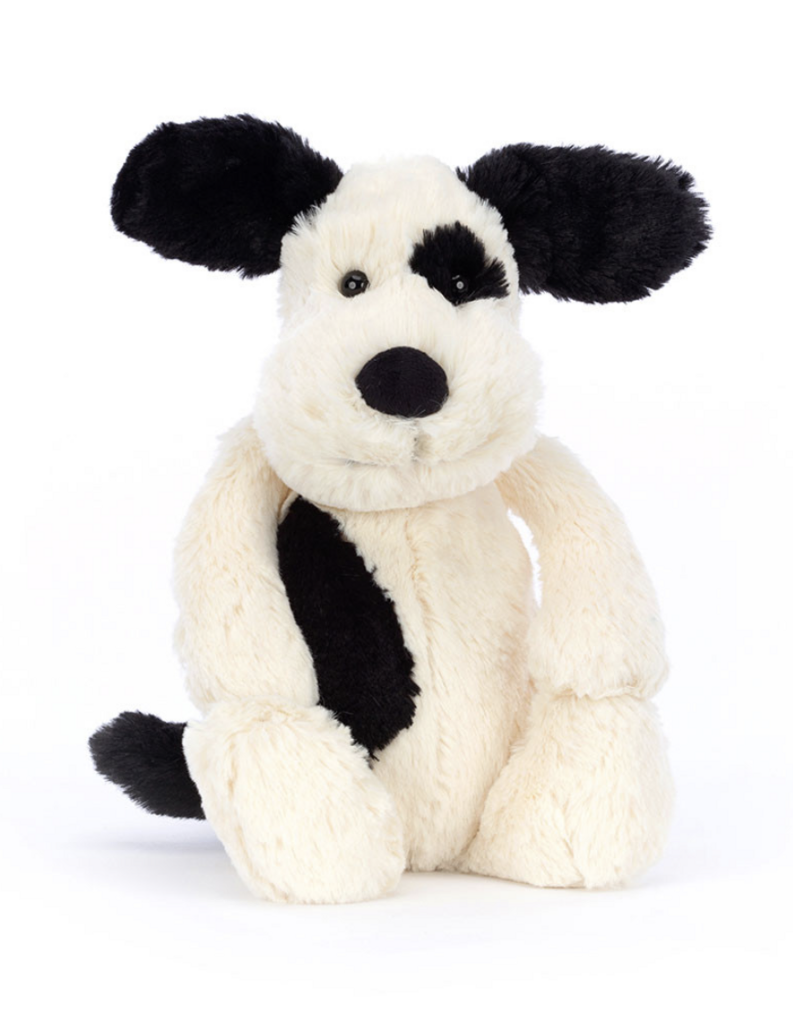 Bashful Black & Cream Puppy Medium