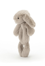 Bashful Beige Bunny Ring Rattle