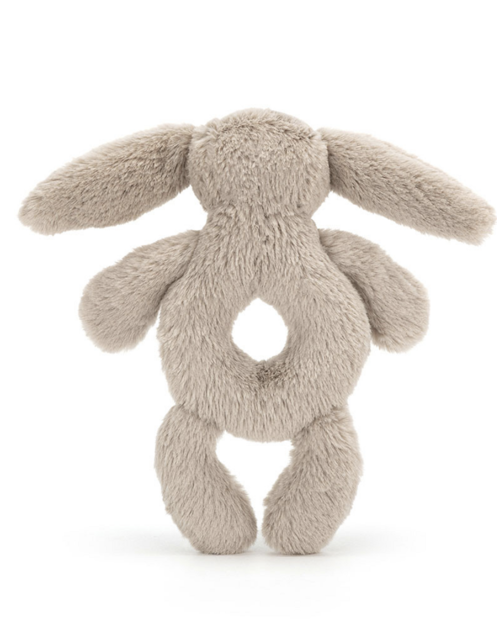 Bashful Beige Bunny Ring Rattle