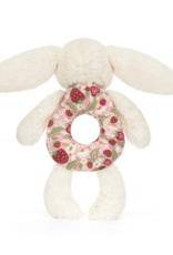 Blossom Cream Bunny 'Berry' Ring Rattle