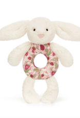 Blossom Cream Bunny 'Berry' Ring Rattle
