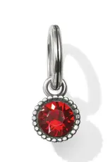 Glitz Highlight Amulet Silver-Red