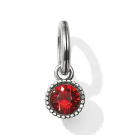 Glitz Highlight Amulet Silver-Red