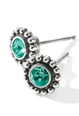 Earring Mini Post Emerald